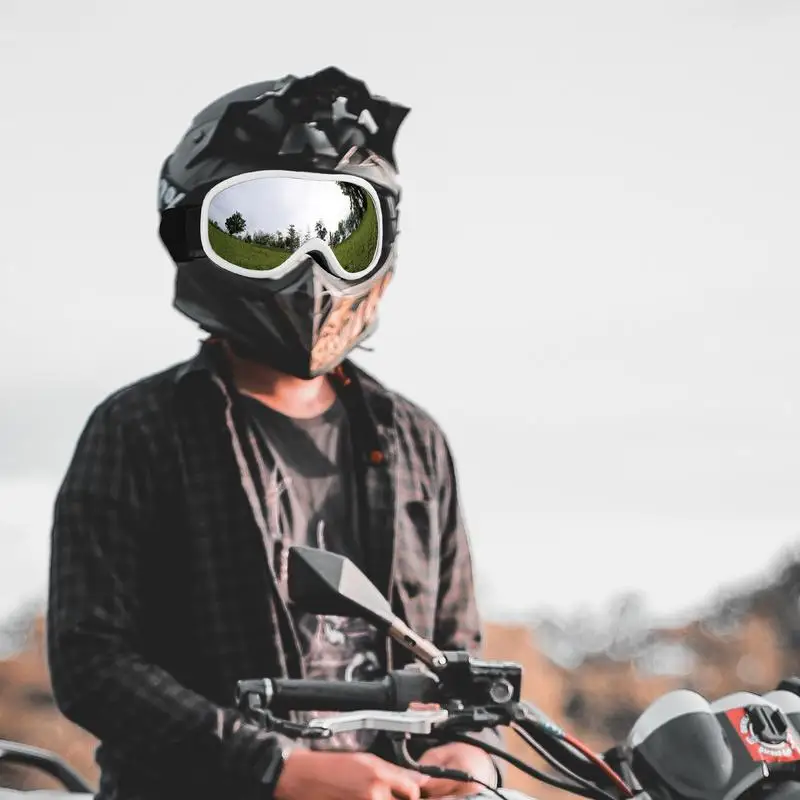 Over Glasses Ski Goggles Winter Over Glasses Goggles Anti-Fogging For Skiing Cold Weather Eye Protection Outdoor Sports Adult