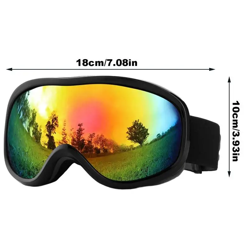Over Glasses Ski Goggles Winter Over Glasses Goggles Anti-Fogging For Skiing Cold Weather Eye Protection Outdoor Sports Adult - Image 6