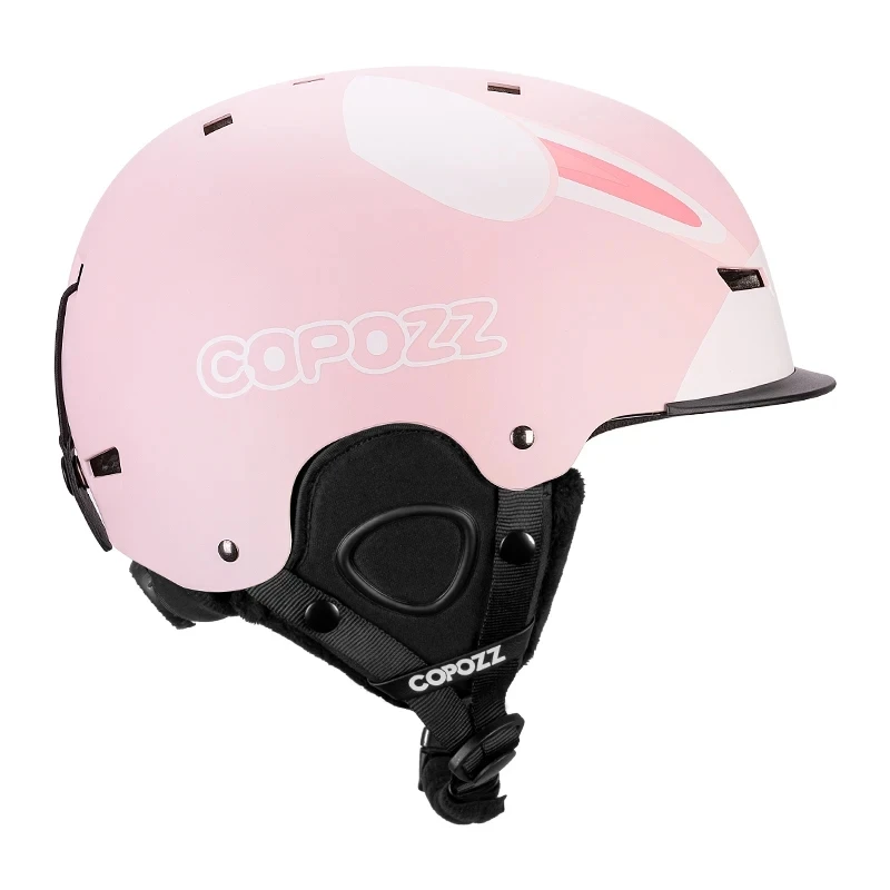 COPOZZ Cartoon Kids Children Ski Helmet Integrally-molded Outdoor Sports Protection Snowboard Helmet Women Skiing Equipment - Image 15