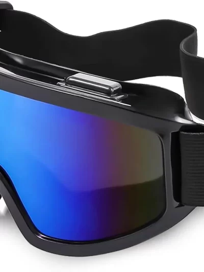 Ski Snowboard Goggles with UV400 Protection - Anti-Fog Helmet Compatible for Snowmobile, Skiing, Ice Skating, Hiking